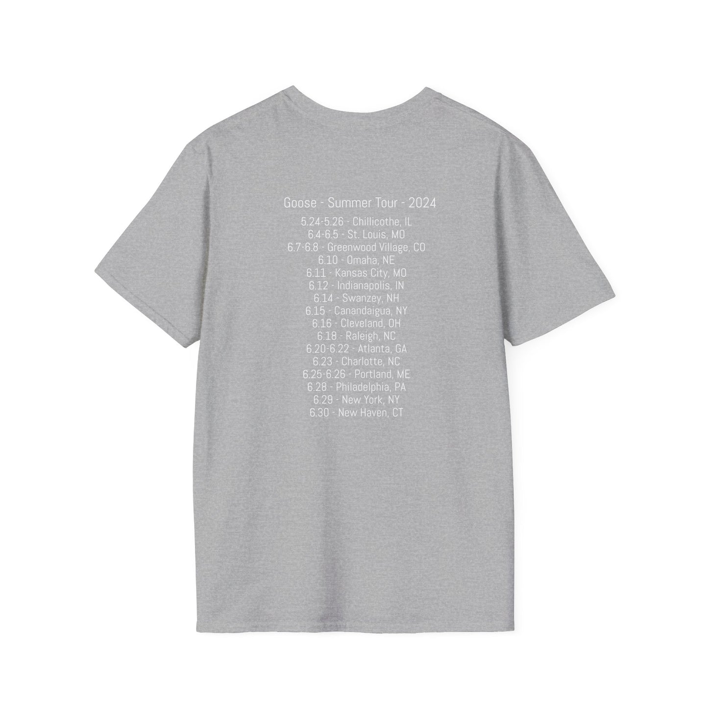 Goose - Summer Tour - 2024 - Unisex Softstyle T-Shirt