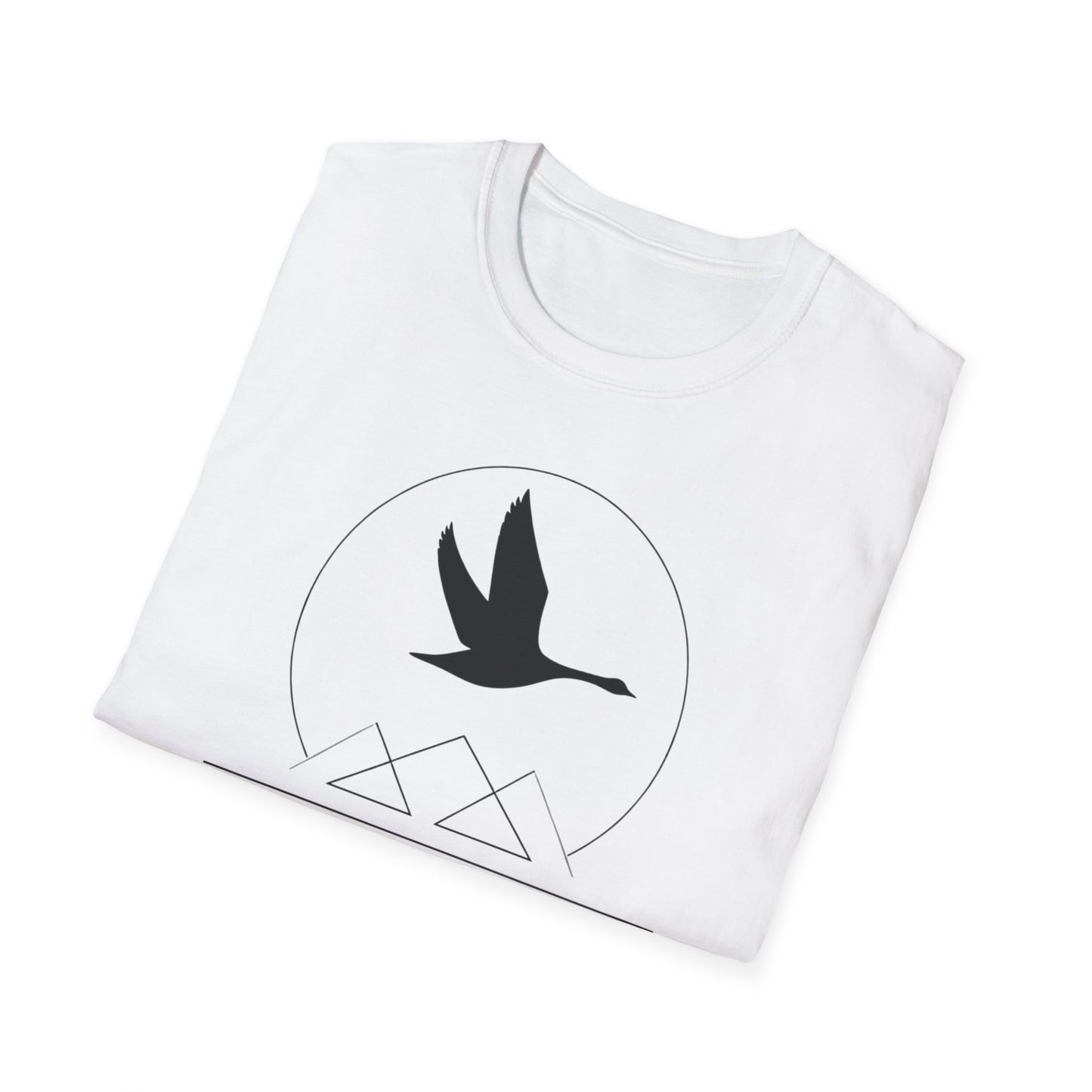 Minimalist Goose - Unisex Softstyle T-Shirt