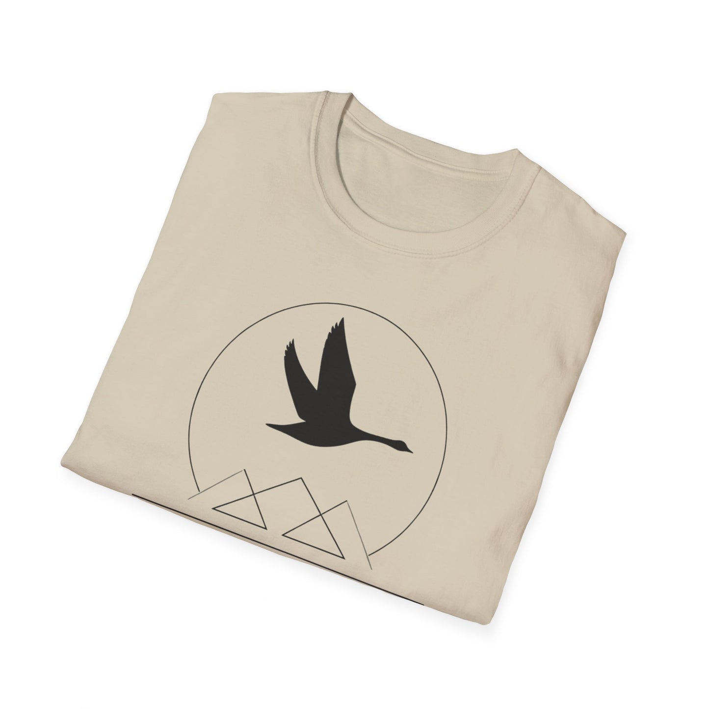 Minimalist Goose - Unisex Softstyle T-Shirt