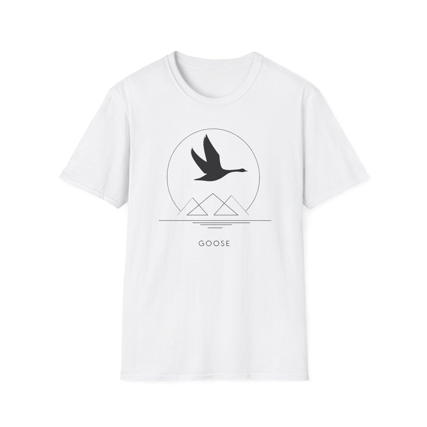 Minimalist Goose - Unisex Softstyle T-Shirt