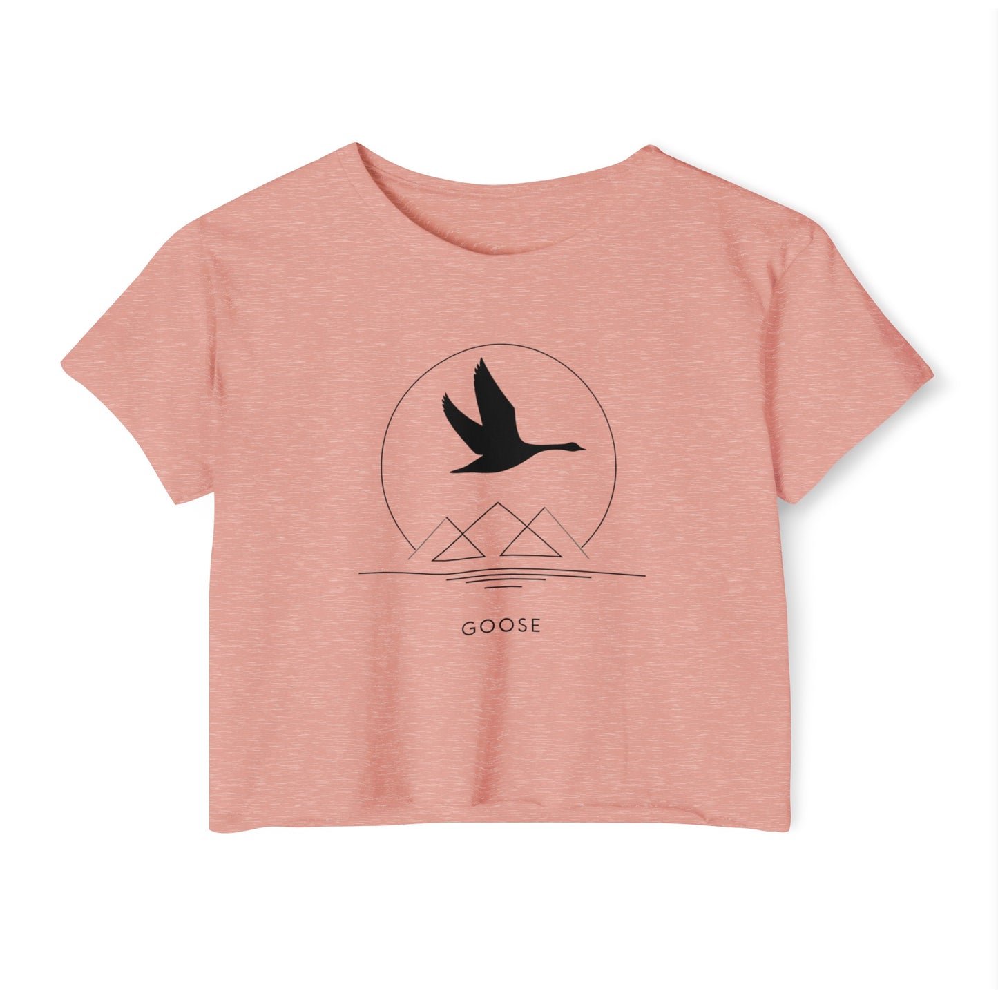 Minimalist Goose - Women's Festival Crop Top