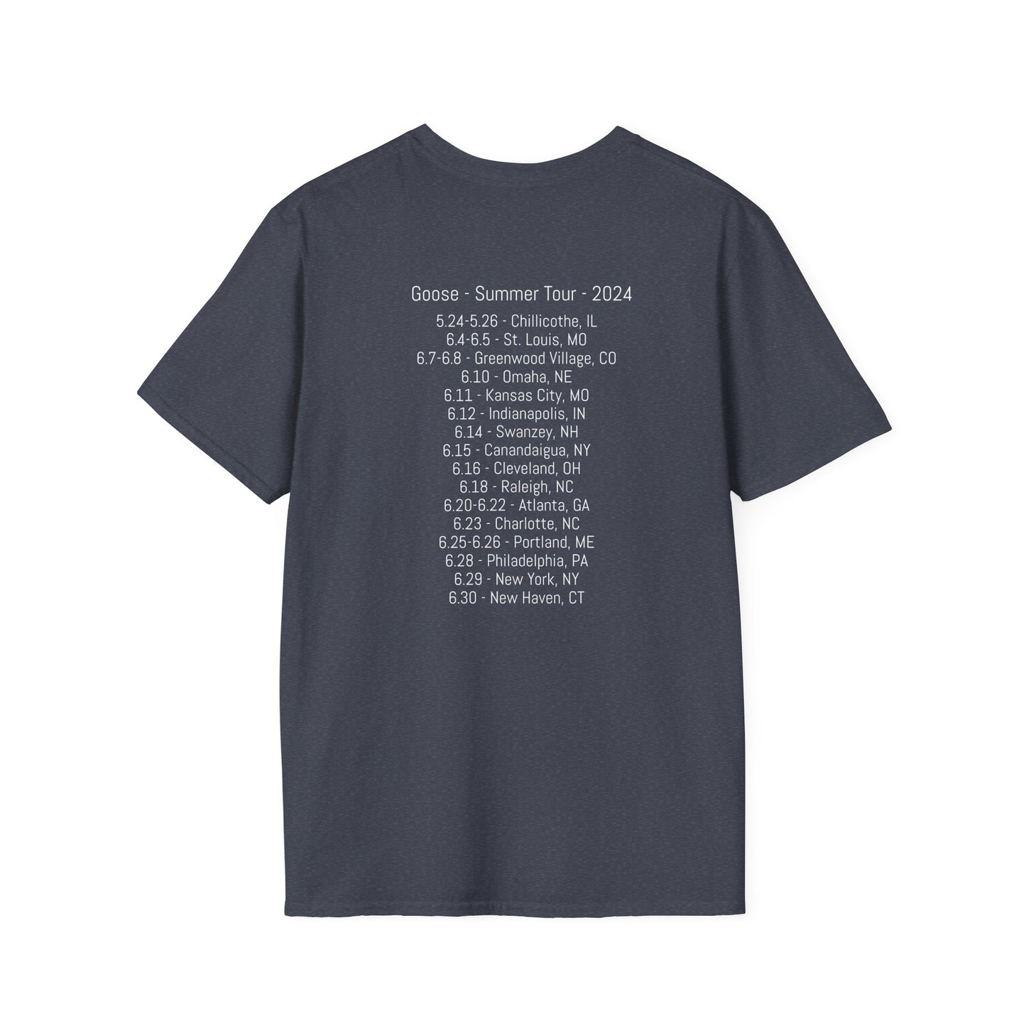 Goose - Summer Tour - 2024 - Unisex Softstyle T-Shirt