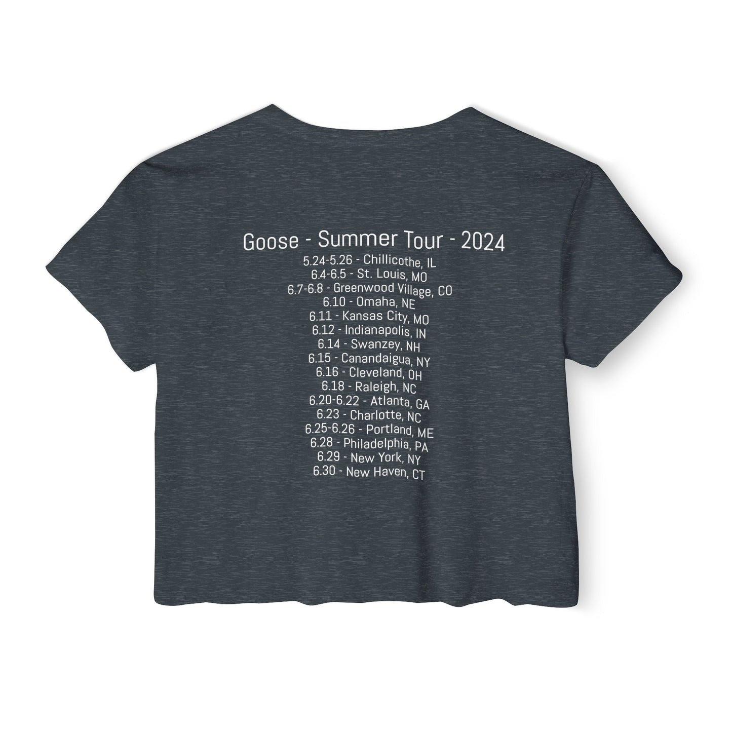 Goose - Summer Tour - 2024 - Festival Crop Top