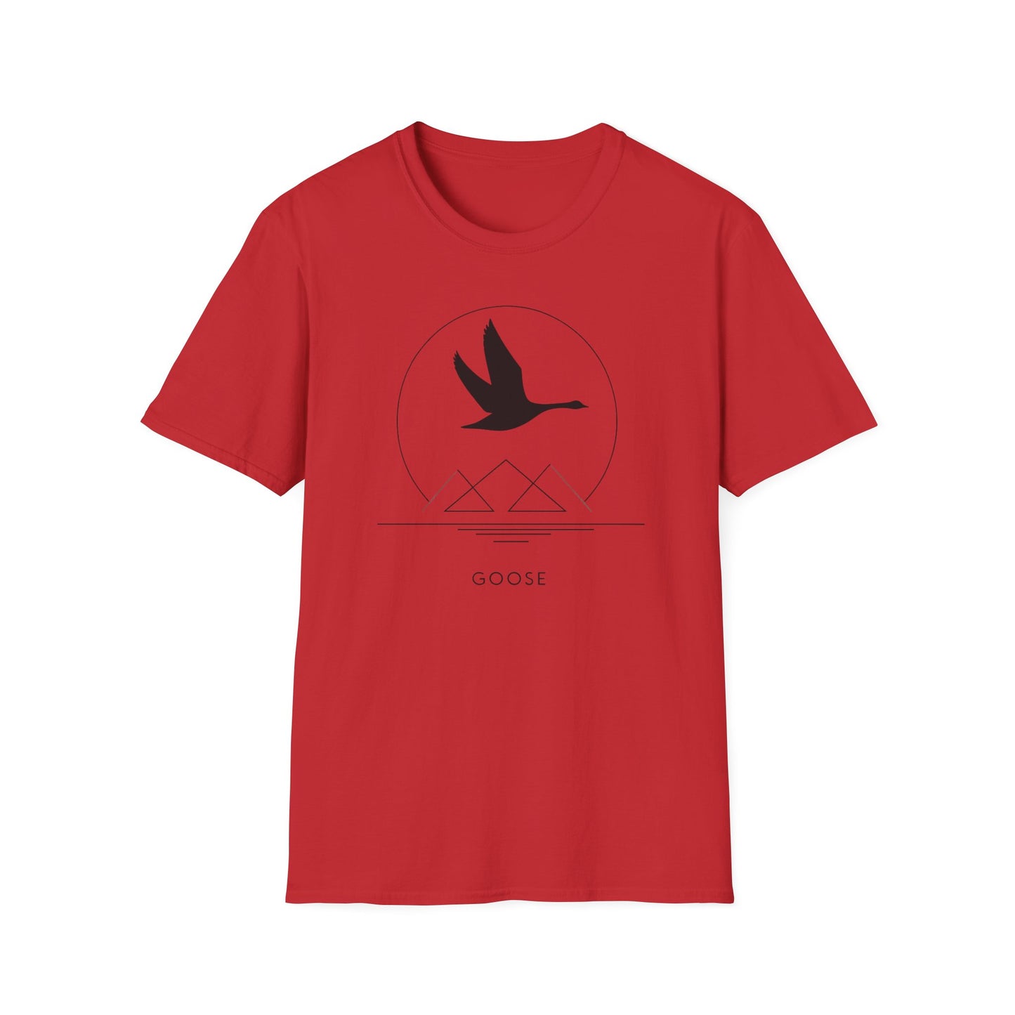 Minimalist Goose - Unisex Softstyle T-Shirt