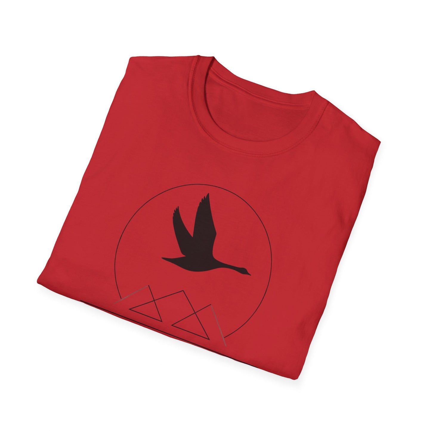 Minimalist Goose - Unisex Softstyle T-Shirt