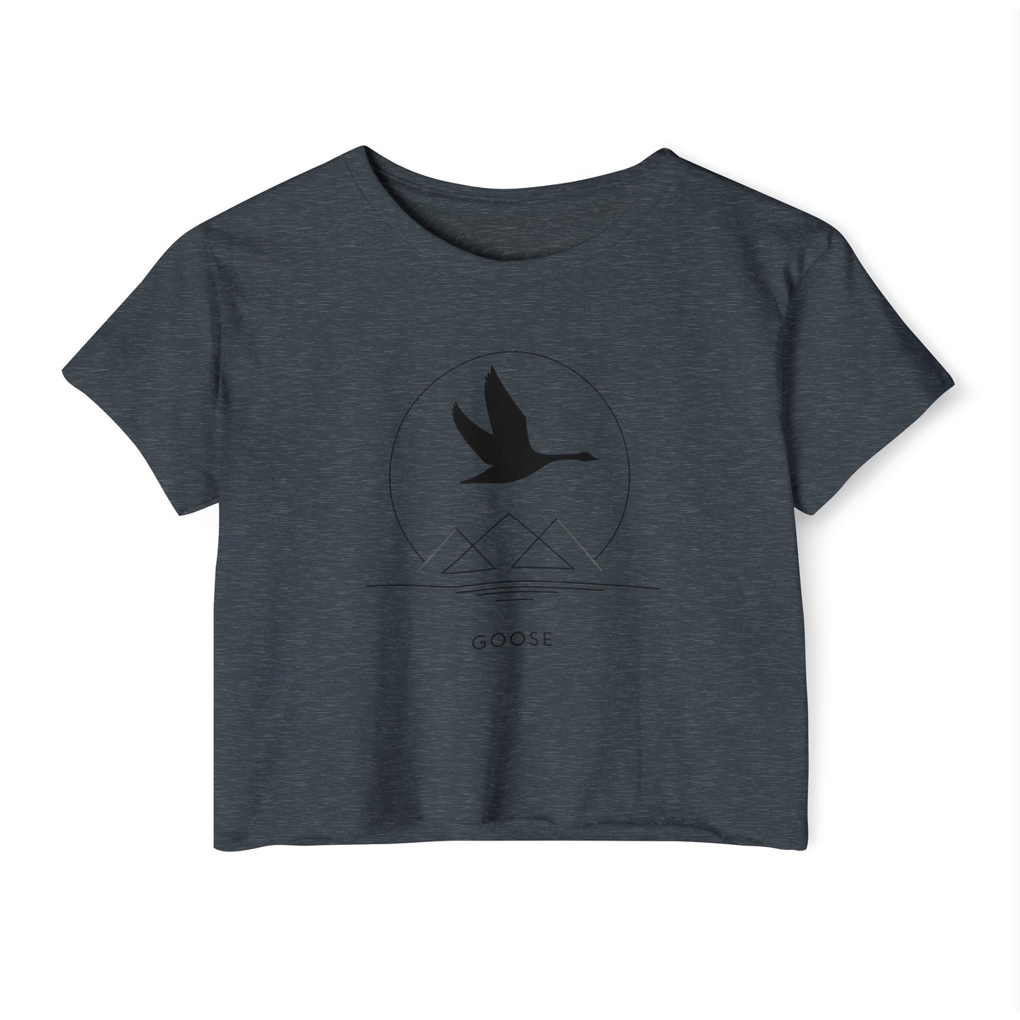 Minimalist Goose - Women's Festival Crop Top