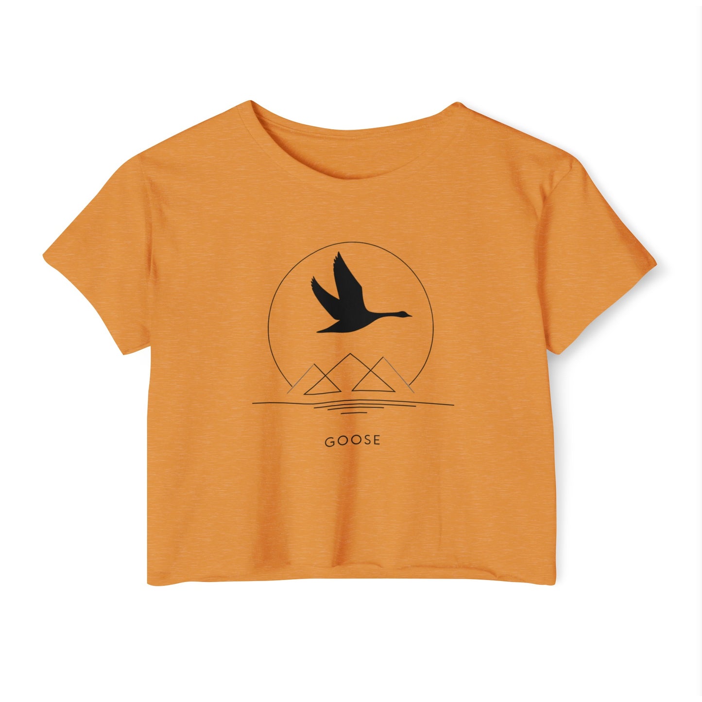 Minimalist Goose - Women's Festival Crop Top