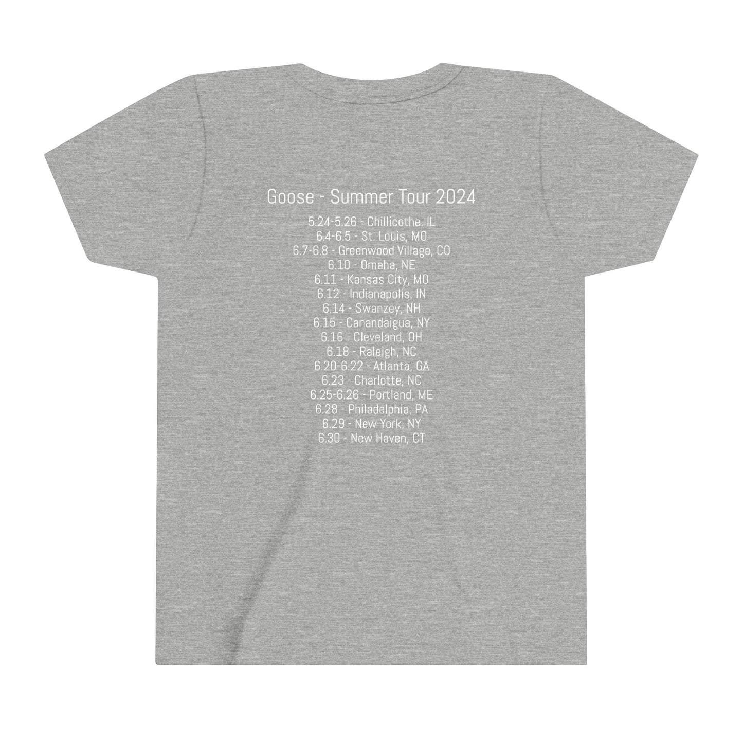 Goose - Summer Tour - 2024 - Youth Short Sleeve Tee