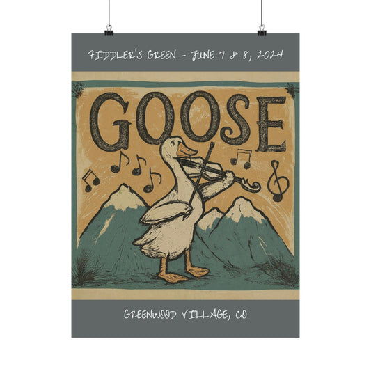 Fiddler's Green 2024 - Goose - Matte Vertical Poster