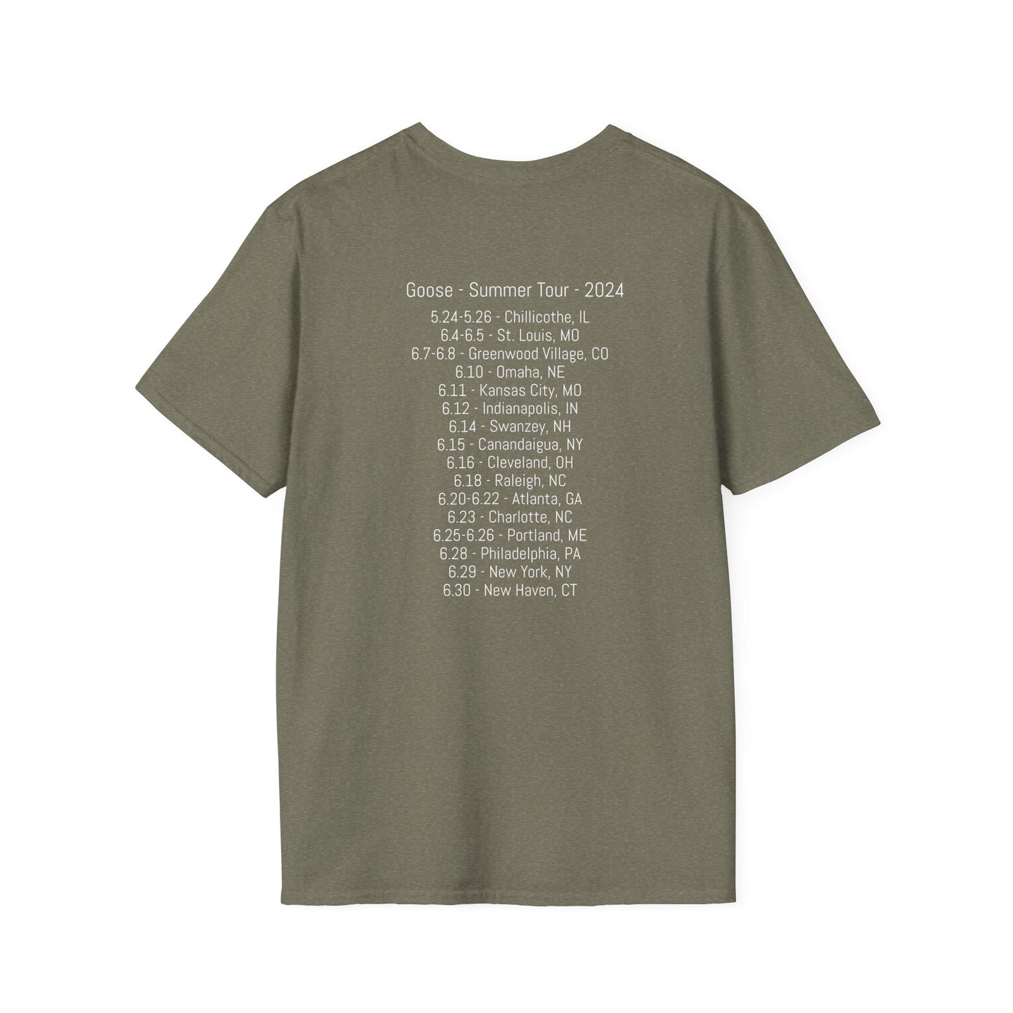 Goose - Summer Tour - 2024 - Unisex Softstyle T-Shirt