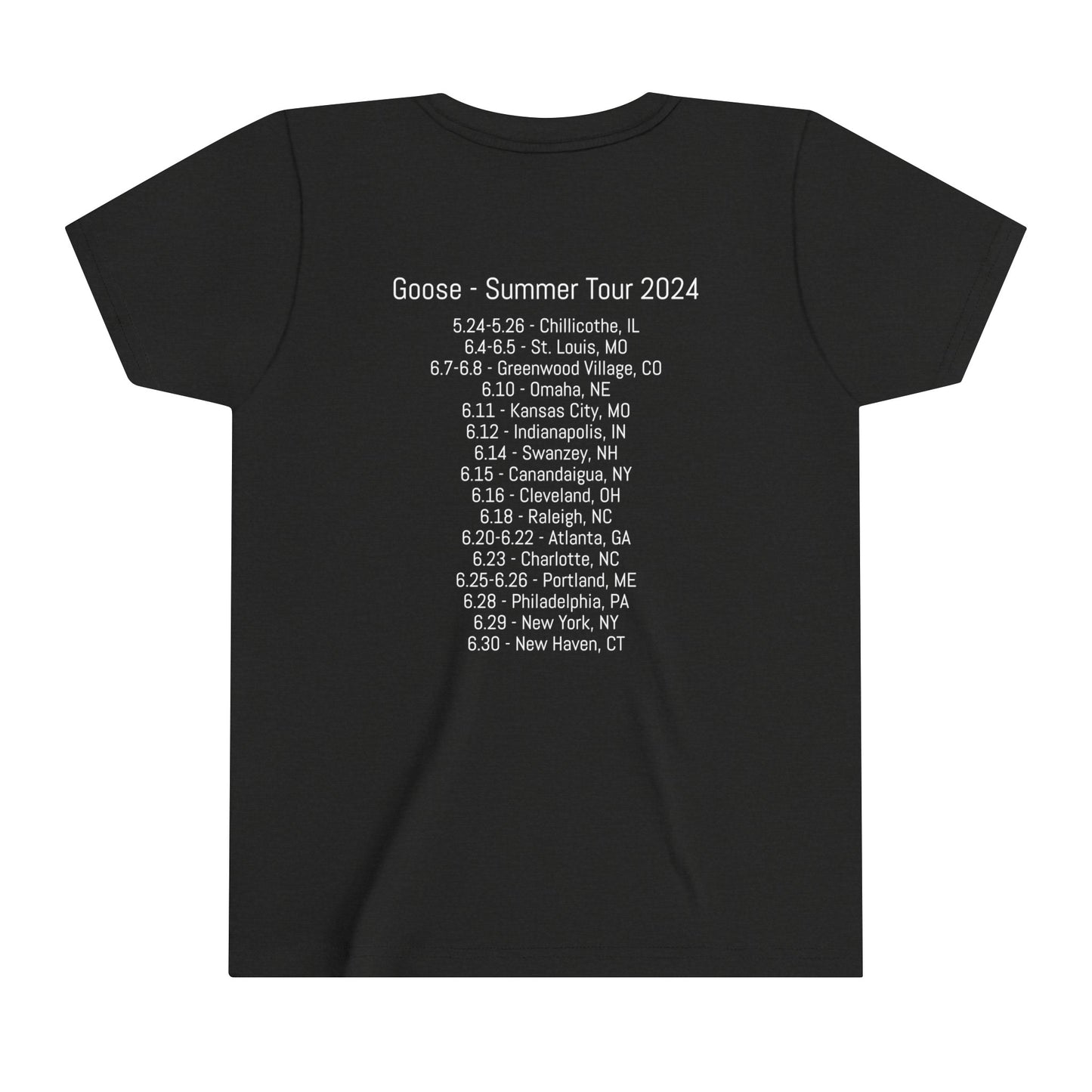 Goose - Summer Tour - 2024 - Youth Short Sleeve Tee