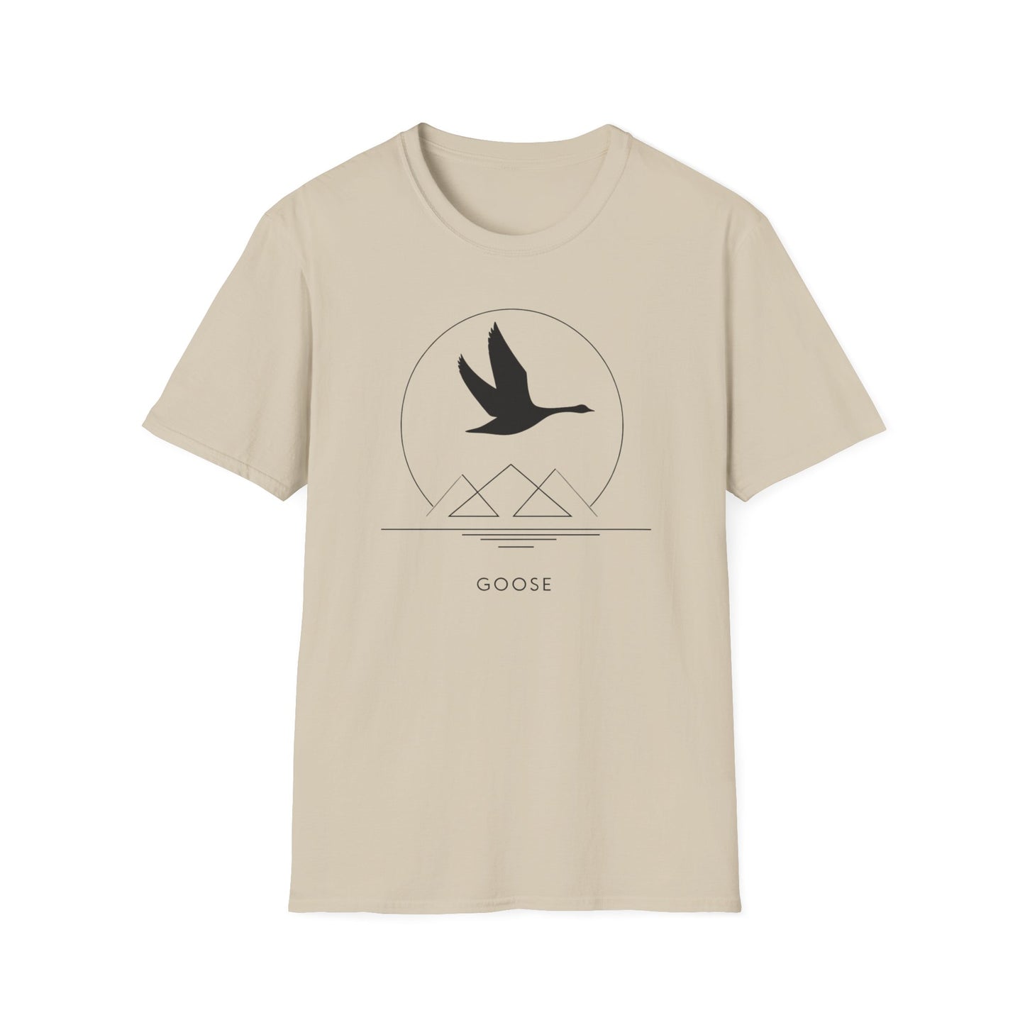 Minimalist Goose - Unisex Softstyle T-Shirt