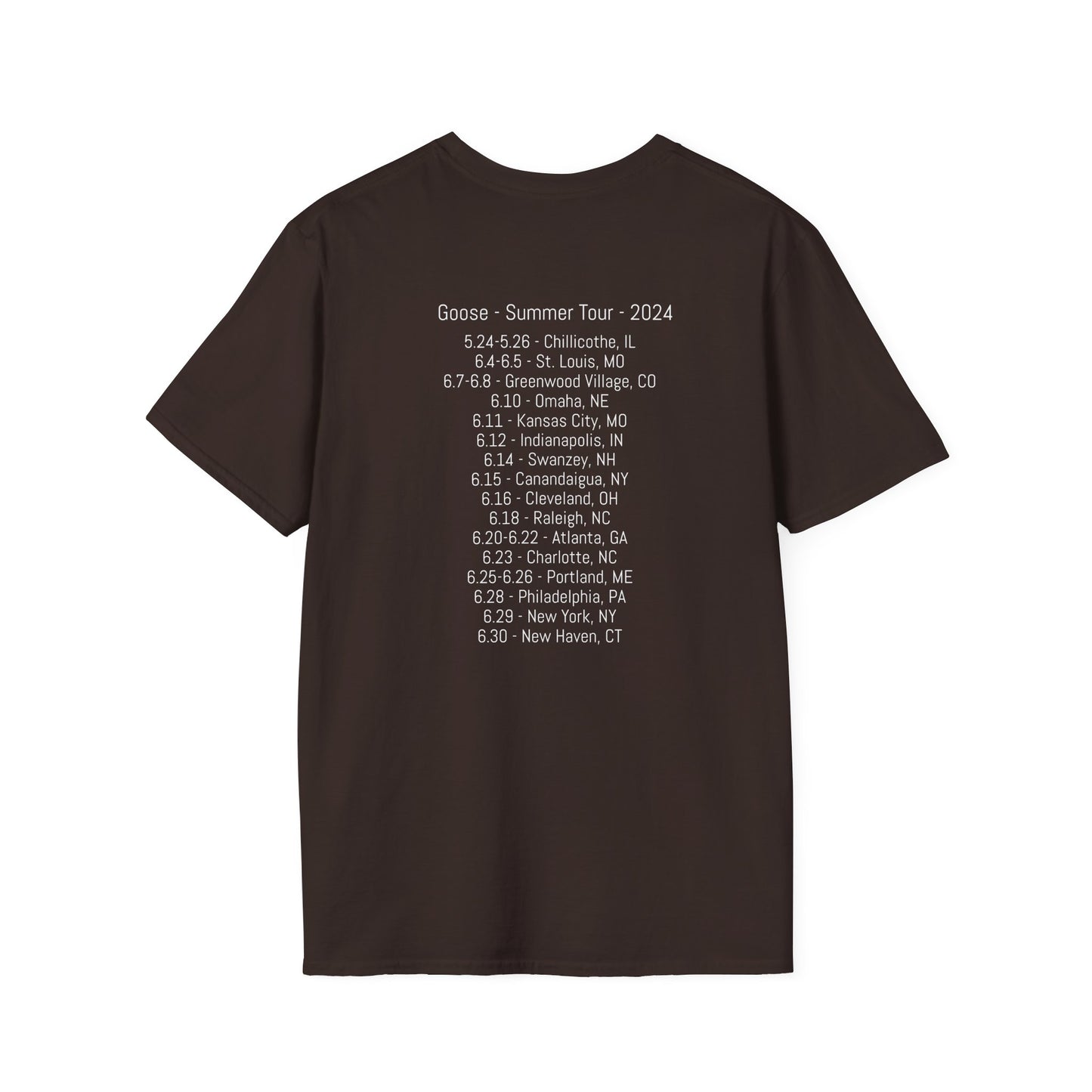 Goose - Summer Tour - 2024 - Unisex Softstyle T-Shirt