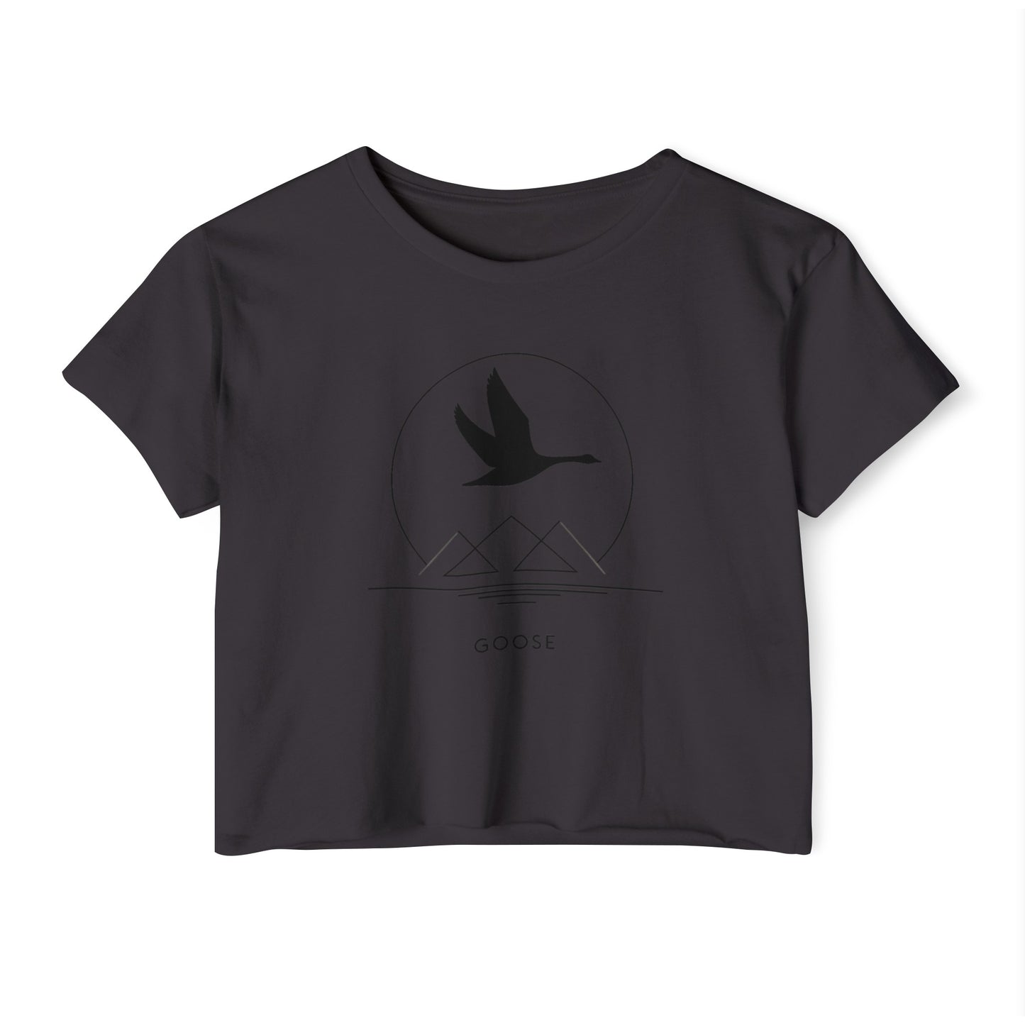 Minimalist Goose - Women's Festival Crop Top