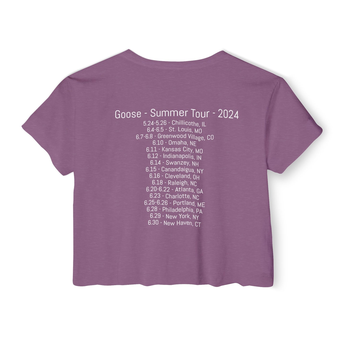 Goose - Summer Tour - 2024 - Festival Crop Top